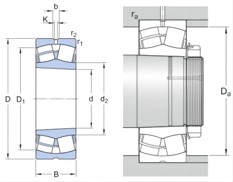 23140CAME4C4S11- Spherical Roller Bearings